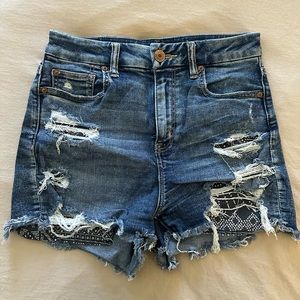 American Eagle curvy hi rise shortie